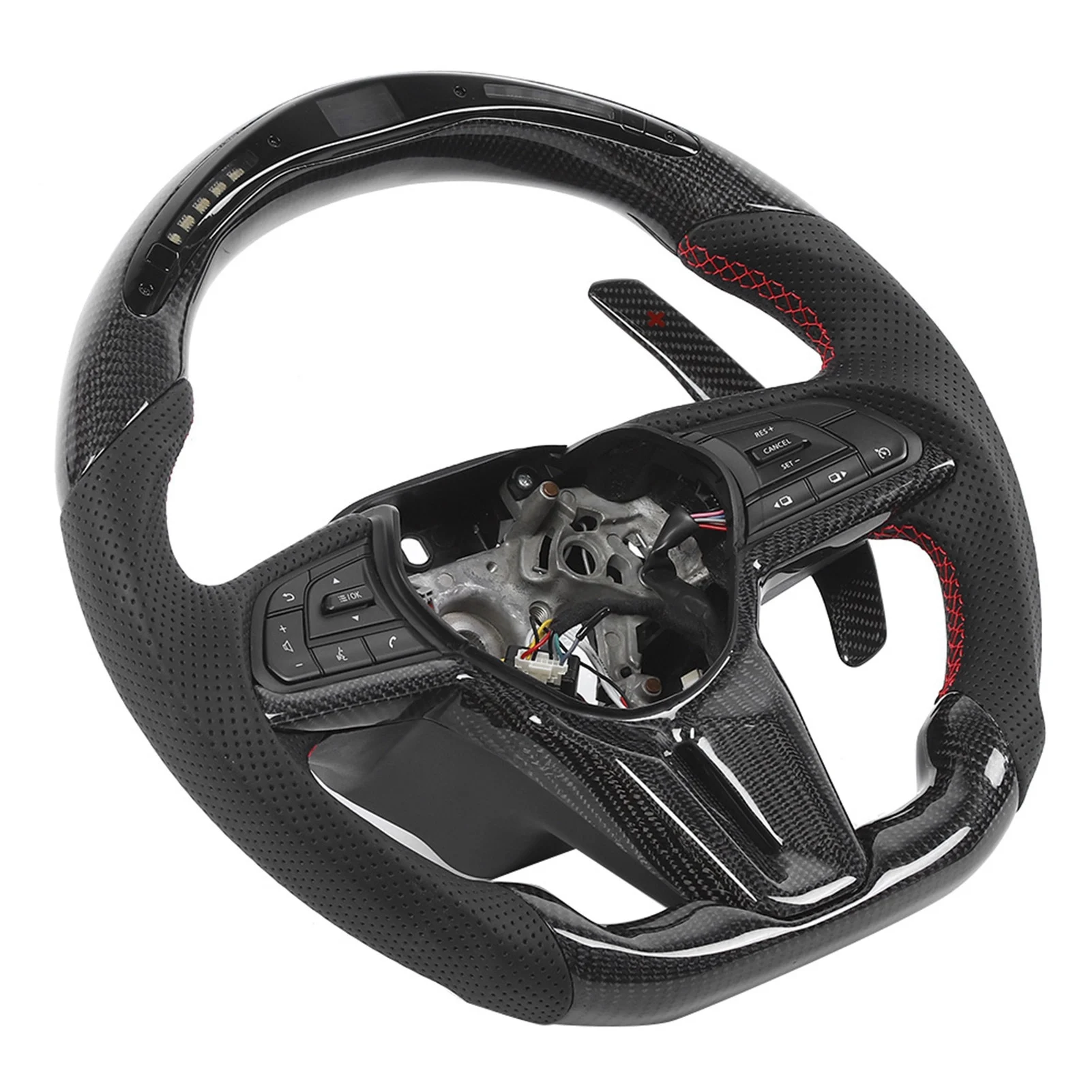 LED 디스플레이 모듈 키트 포함, LED 성능 스티어링 휠용 범용 액세서리