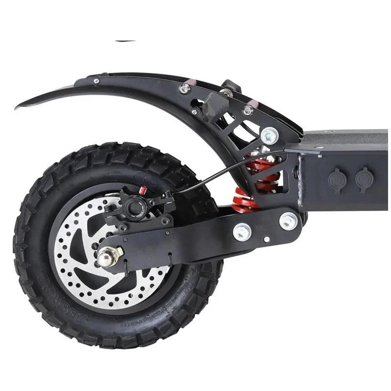 New China Warehouse 2400W Dual Motor 60km/h Electric Scooter 52v 23.4ah Battery 10 Inch Wide Wheel Foldable Electric Scooter