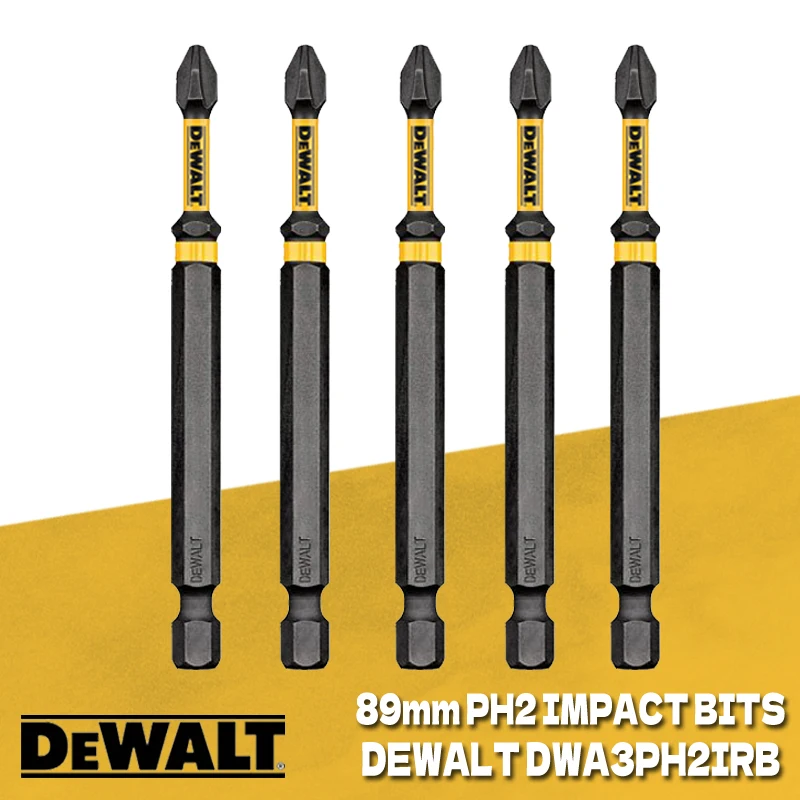 DEWALT DWA3PH2IRB 3-1/2-Inch Phillips Number-2 IMPACT READY FlexTorq Bits, 50-Pack 2 Impact DEWALT DWA3PH3IRB 3-1⁄2\" Phillips #3 IMPACT READY Bulk