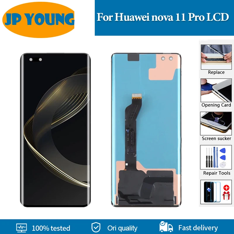 

6.78'' Original For Huawei Nova 11 Pro LCD Display GOA-AL80 GOA-LX9 Touch Screen Digitizer Assembly Replacement Parts