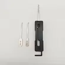 멀티툴 퀵 플립 중력식 잠금장치 해제기 스테인리스 스틸 내구성 잠금 키 다기능 편리한 잠금 해제기