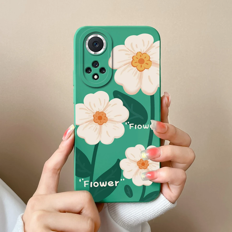 Liquid Silicone Patterned Back Cover Phone Case - Stylish & Protective