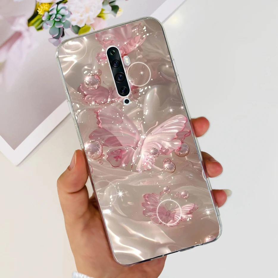 Luxury Painted Clear Silicone Phone Case - Soft Protective Cover