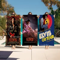 E-Elvis Presley Towel Microfiber Beach Towel Absorbent Quick dry Soft Yoga Swimming Resort Mountain Climbing Towel 1