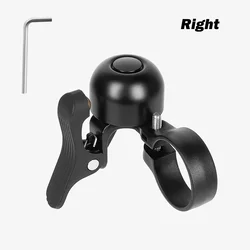 Compact Copper Alloy Bicycle Bell with Crisp Sound (Right)