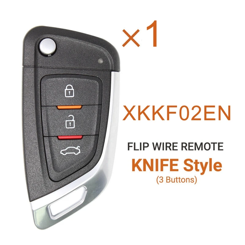 

Remote Key Universal Wire Remote Key Fob 3 Buttons Knife Style For VVDI Key Tool For Xhorse XKKF02EN