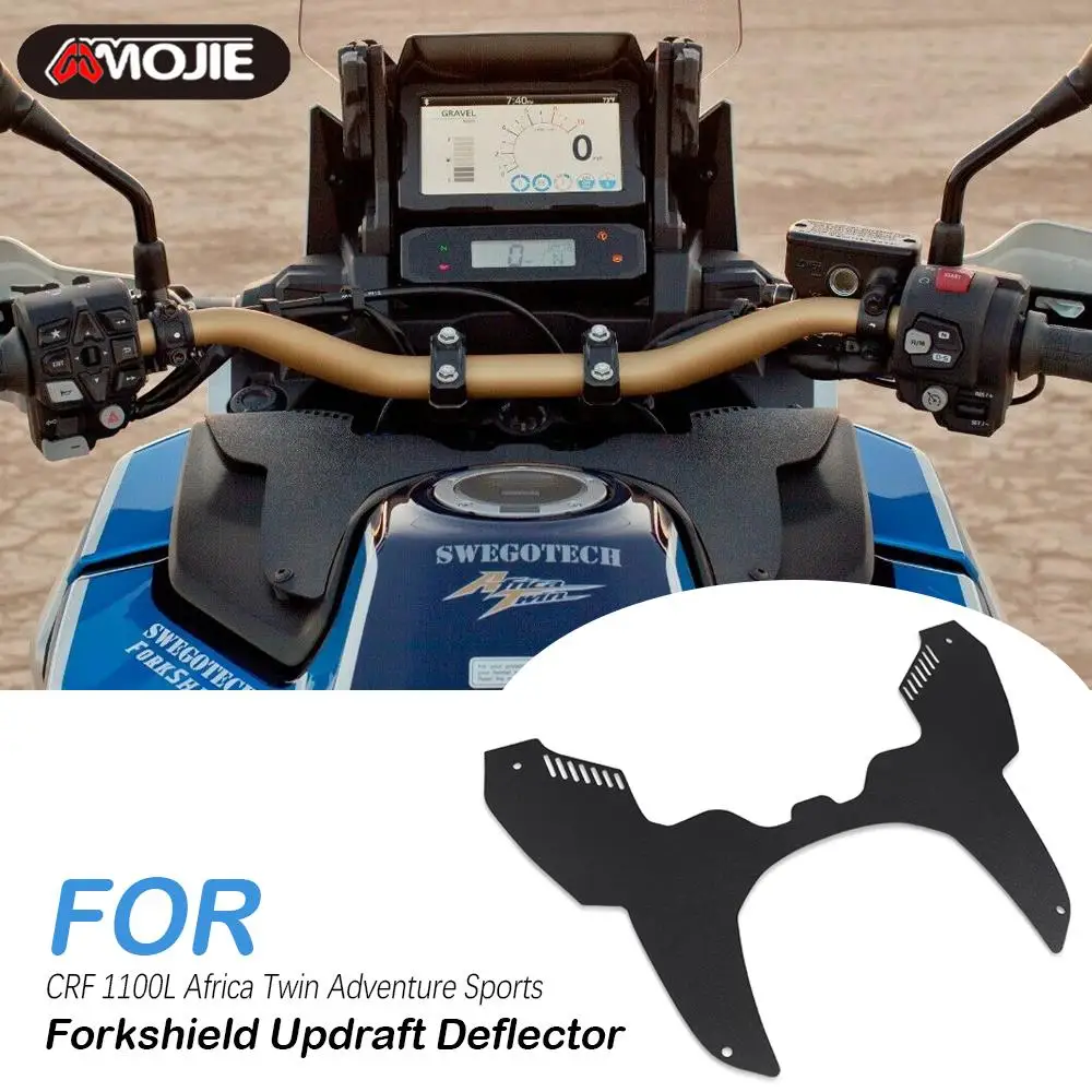 

Motorcycle Accessories Forkshield Updraft Deflector For HONDA CRF1100L Africa Twin ADV Adventure Sports 2020-2021