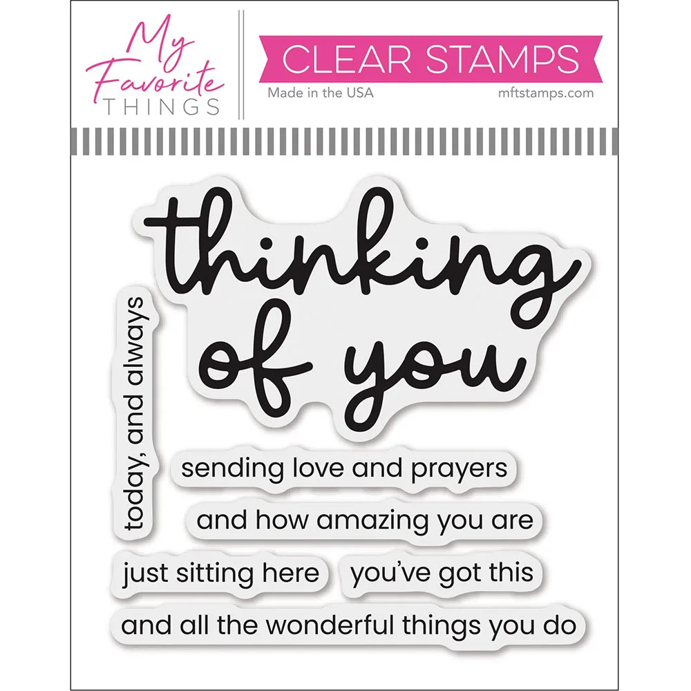 New Stamps So Very Sorry for Your Loss DIY Scrapbook Envelope Diary Photo Album Paper Cards Decorative Craft Embossing Template - 5
