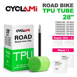 CYCLAMI Ultra - Light TPU Bicycle Inner Tube with French Valve for 45mm