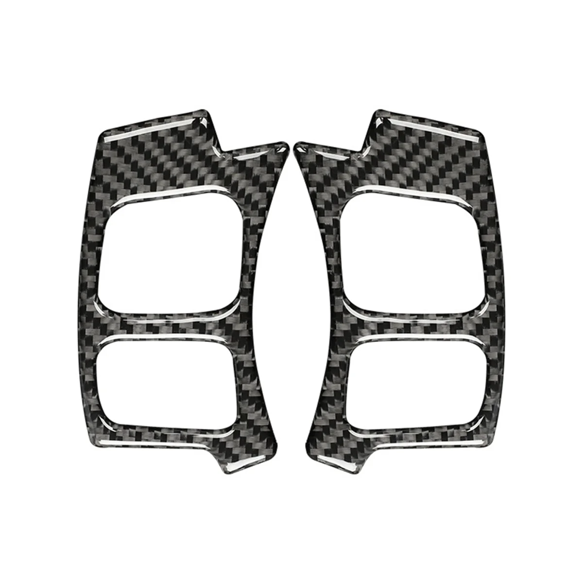 

For Lexus IS250 IS200T IS300 IS350 2013-2019 Carbon Fiber Car Steering Wheel Button Panel Cover Decal Trim