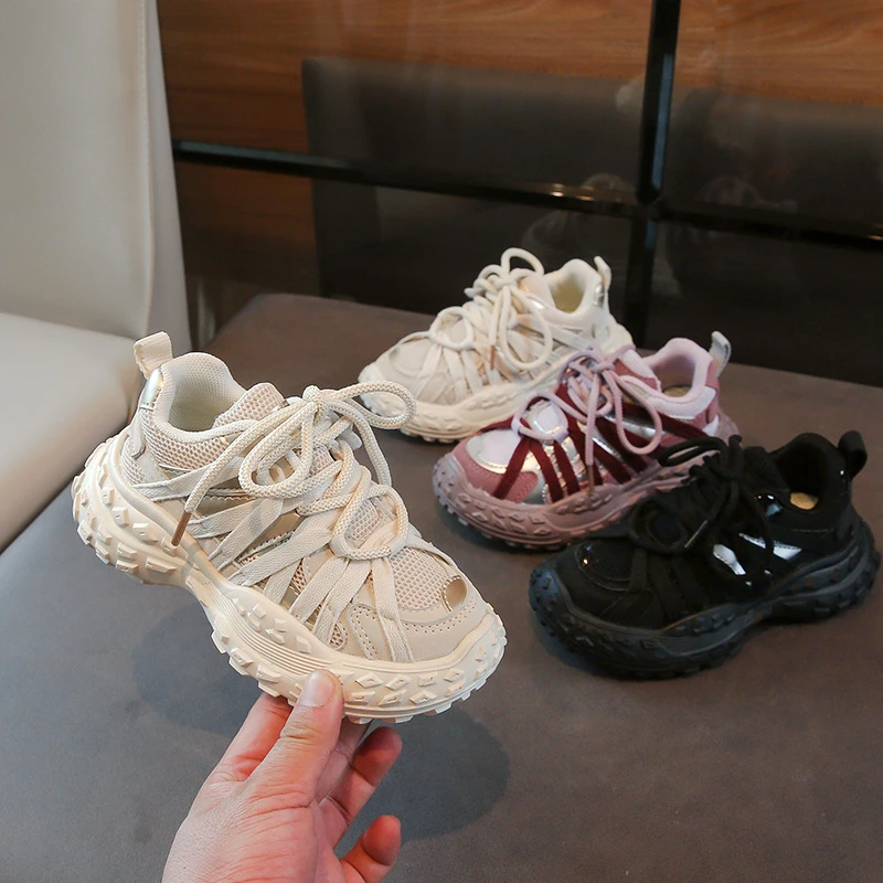 Girls Casual Soft Bottom Sneakers Autumn Korean Style