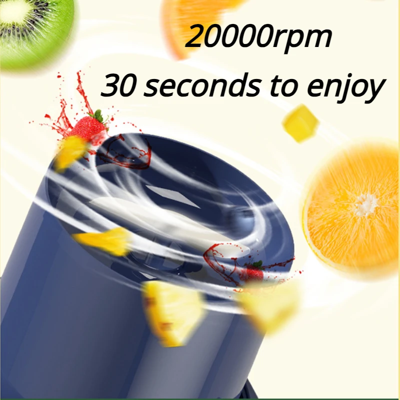 1.5L Juicer Cup Mini Portable Blender Mixer Smoothie Orange Lemon Fruit Juice Extractor Electric Citrus Press Sport Water Bottle 3
