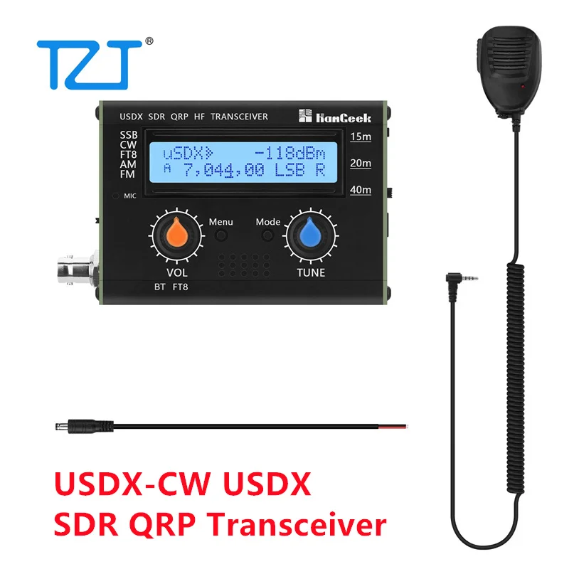 HAMGEEK USDX-CW/USDX-FT8 5W usDX SDR QRP トランシーバー QCX-SSB