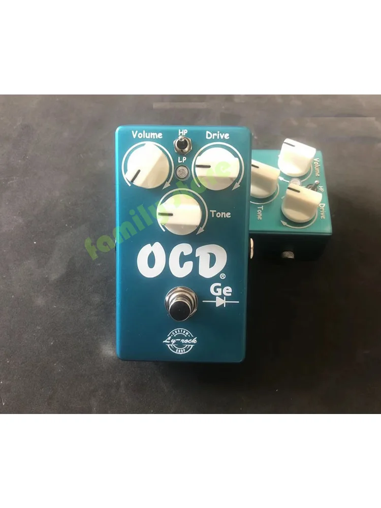 

Электрогитара OCD Rock Overdrive Stompbox, германиевая версия, долговечная! Оригинальный клон! LY-ROCK