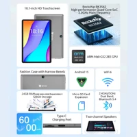 Tablette BMAX I9 Plus 10,1'' (4+20) Go de RAM 128 Go de ROM Rockchip RK3562 Android 15 1280*800 IPS 6000 mAh Type-C WIFI 6 Bluetooth 5.4 2 cœurs 2