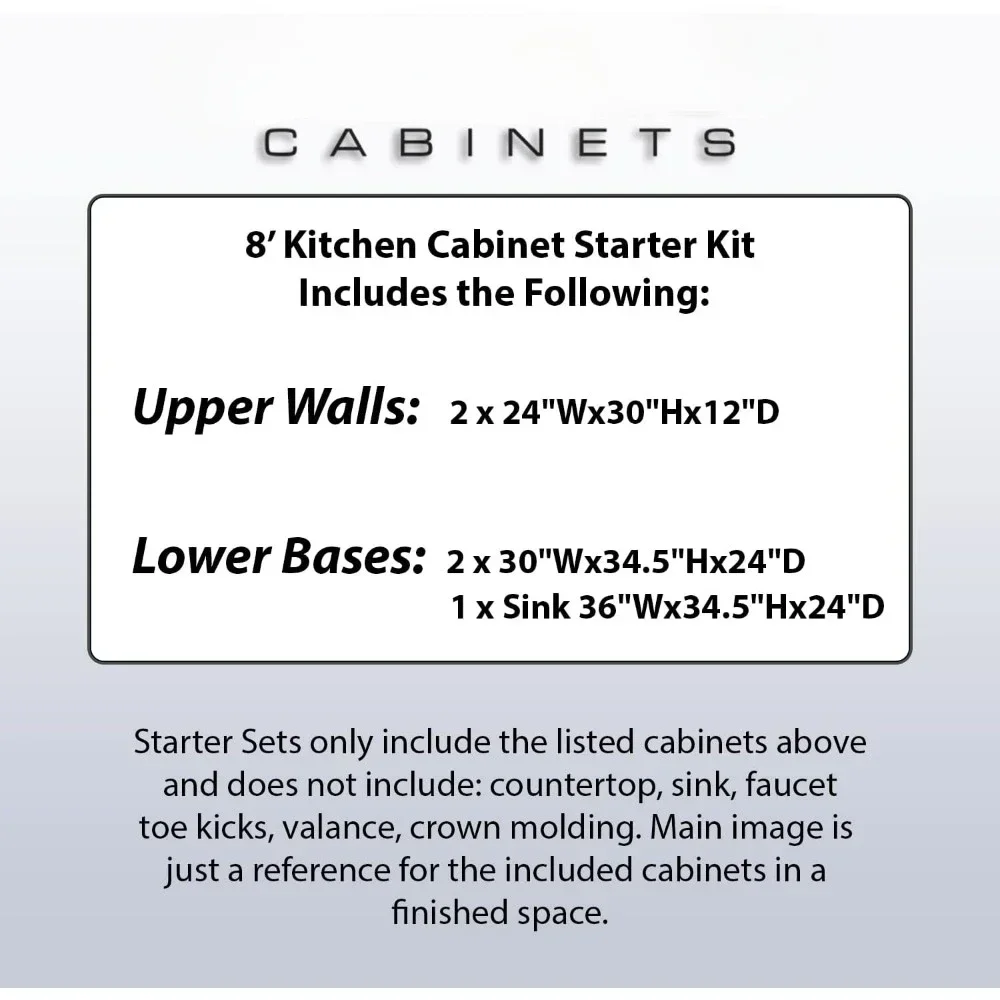Cabinets Kitchen Starter Sets, Office Kitchenette, Small Home Kitchenette, Apartment Kitchenette Durable, Hardwood Cabinets 2