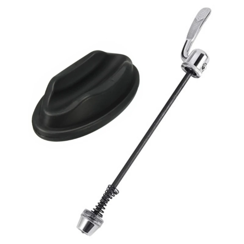 

Bike Front Wheel Riser Block Sturdy Plastic Quick Release Rear Wheel Tire Stabilizer for Indoor MTB