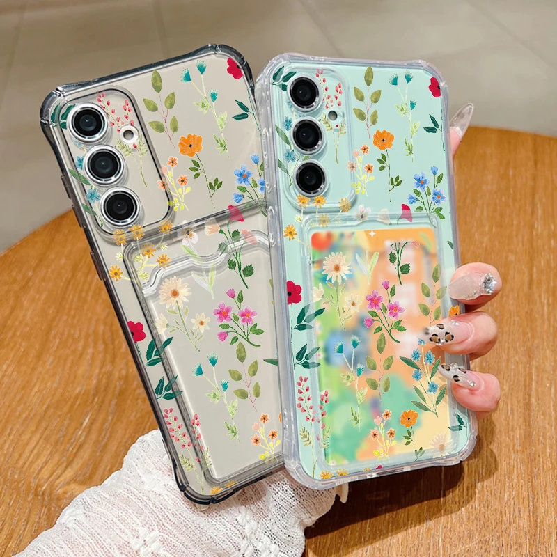 Vibrant Floral Phone Case - Colorful Flowers and Plants Design
