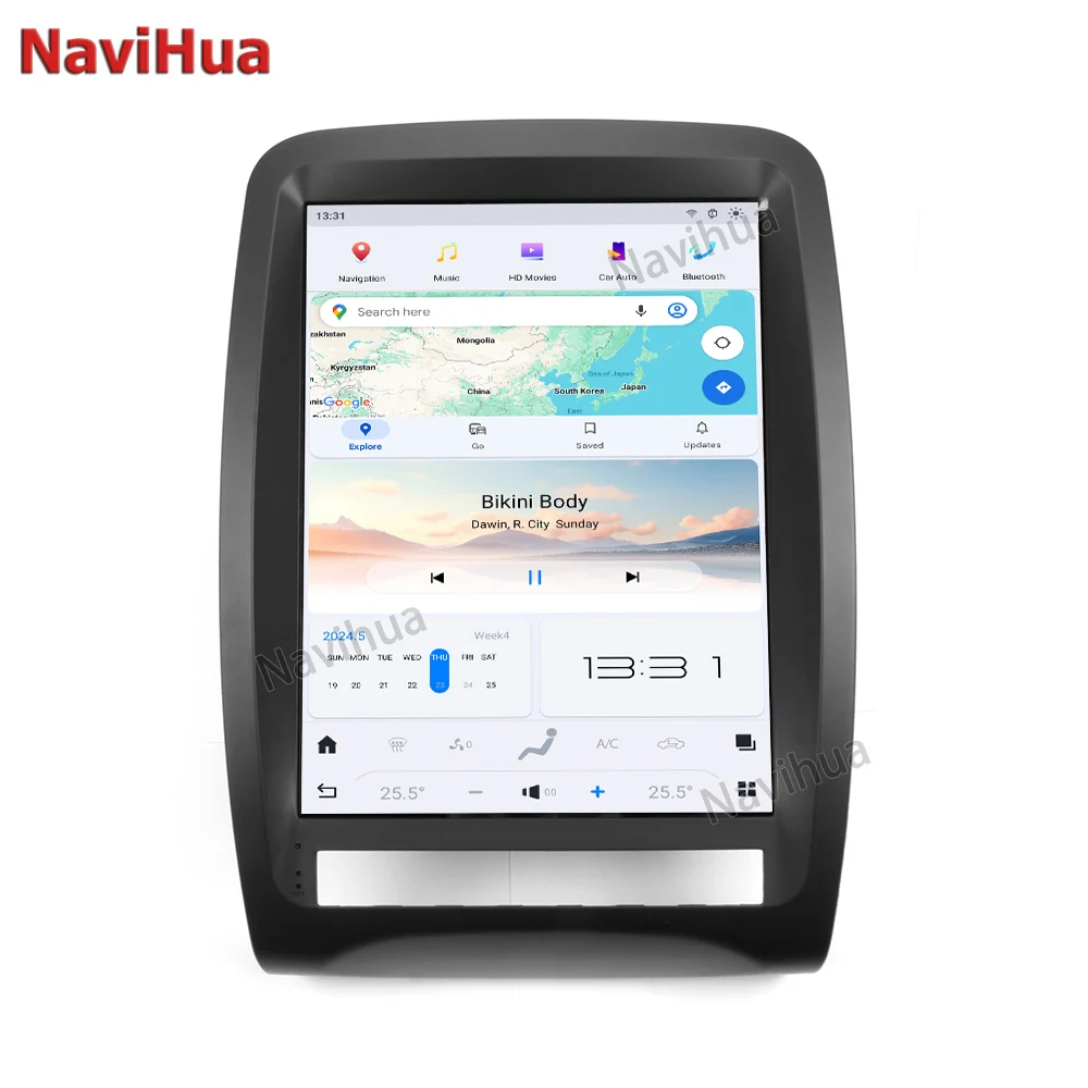 

GPS Navigation Android 13 For Tesla Style Vertical Screen For Dodge Durango 2011-2013 Car Multimedia Radio Stereo Player Carplay