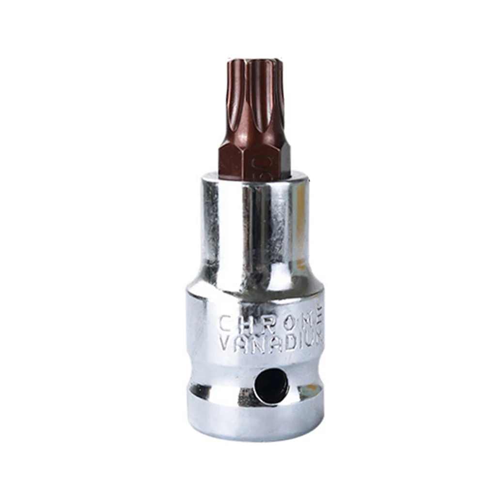 1pc T20-T70 Hex Kopf Schraubendreher Bit Torx Bit Steckdosen 1/2 zoll Steckschlüssel Schlitz Spitze Schraubendreher Bit Hand werkzeuge – Detail 21
