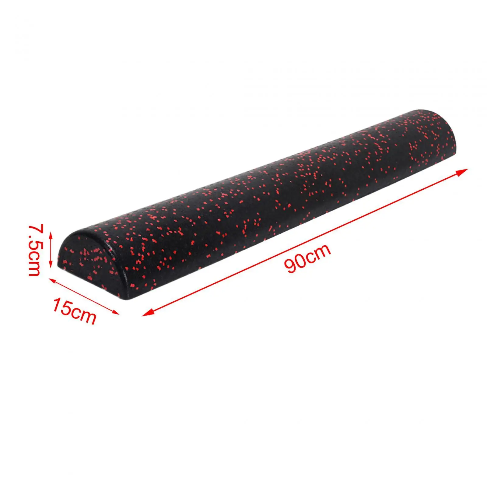 Yoga Column Roller Half Round Foam Roller Neck, Balance Training Yoga Blocks Foam Half Roller Massage Muscle Roller