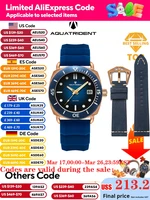 Aquatrident New Men's Bronze Mechanical Watch 200M Waterproof Movement NH35 SapphireCrystal Swiss Luminous mensautomatic watches 1