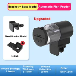 Enhanced Aquatic Food Dispenser with Timer and Waterproof Design (Upgraded Model)