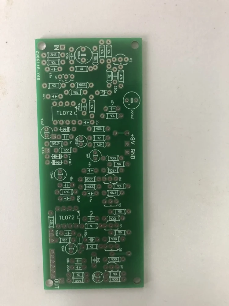 

Diy Handmade Monoblock Effects DOD FX86 Death Metal Death Metal Circuit Board Pcb Blank Board