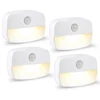 Motion Sensor Light Indoor LED Night Light Stick on Nightlight Battery Operated Lights for Hallway Stair Closet Bedroom Bathroom 1