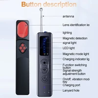 Détecteur de caméra cachée Anti-espion, traceur GPS de voiture, dispositif d'écoute, Bug RF sans fil, Scanner de tous les signaux, Gadget de Protection de sécurité 4