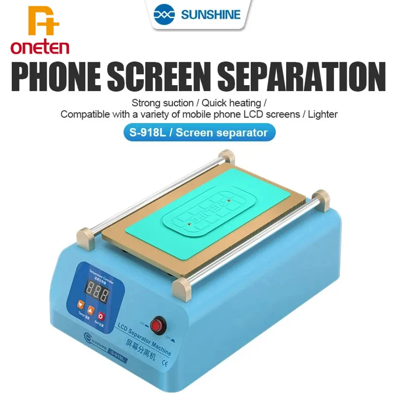 SUNSHINE S-918L LCD Screen Separator Suitable for Mobile Phones Under 8 Inches Super Strong Suction Screen Repair Separator