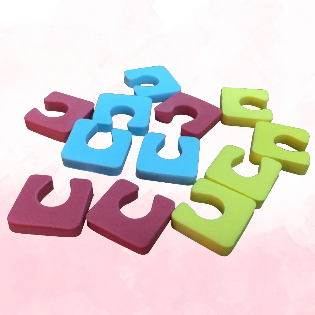 144 Pcs Pedicure Foot Separator Silicone for Fingers Separators Nail Toe Spreader Toes Fake Manicure