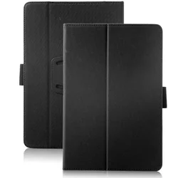 Custodia per tablet pieghevole in PU cuoio premium con copertura magnetica e cinturino per mano - Adatta a dispositivi da 10,92 pollici