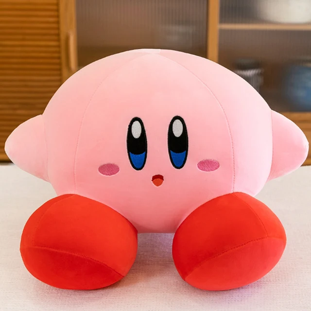 Anime Star Kirbyed Plush Toys Soft Stuffed Animal Doll Fluffy Pink Plush Doll Pillow Room Decoration Toys For Children's Gift 2