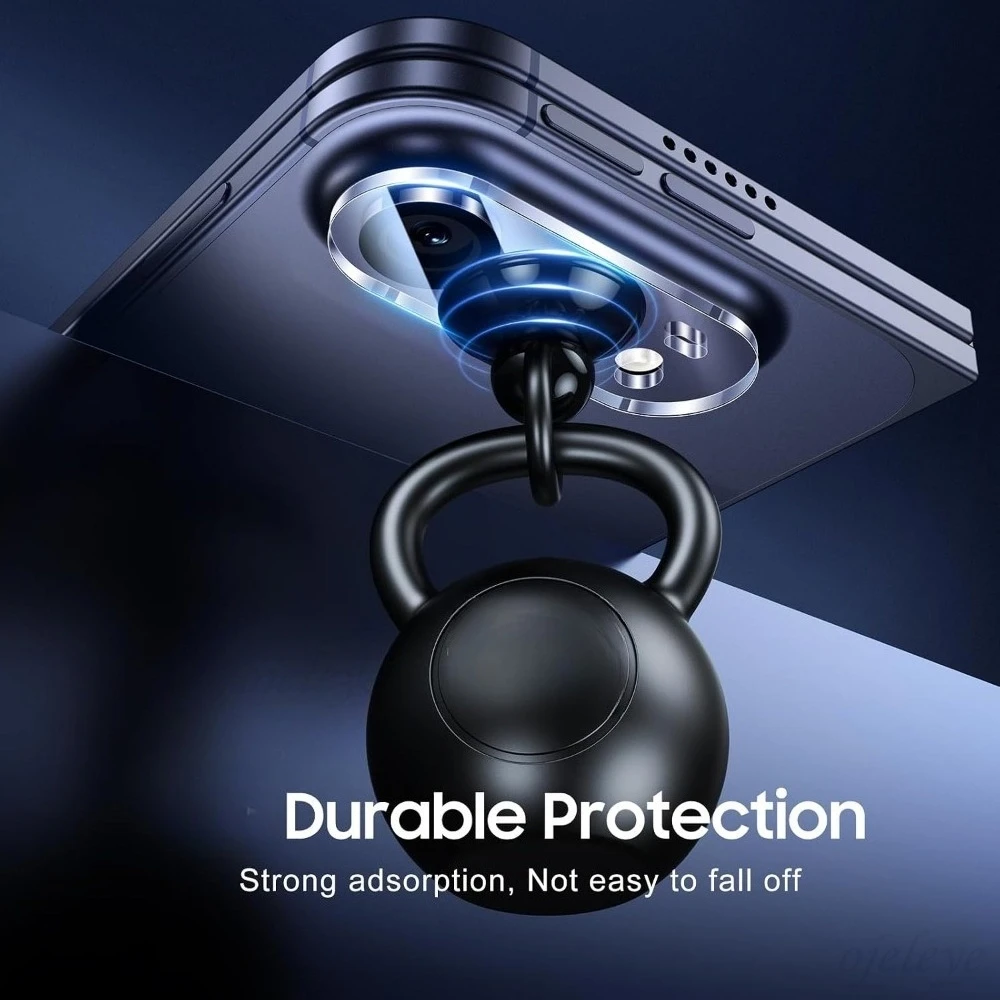 Dual Pack Folding Phone Camera Lens Protector with Tempered Glass Cover - Easy Install & Scratch-Resistant