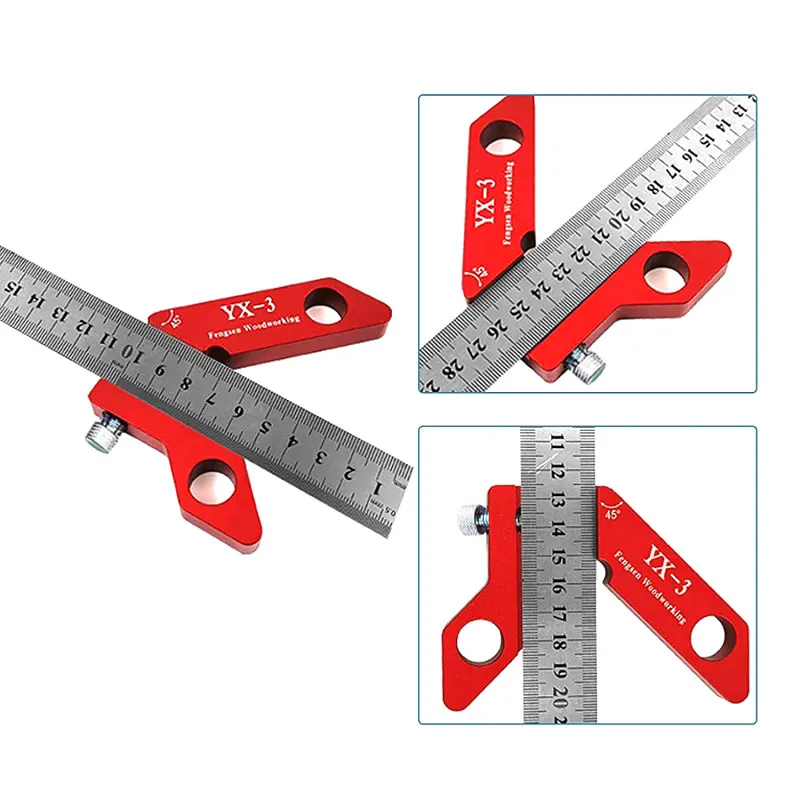 T Square, T Ruler, 18 inch Metal T Ruler Carbon Steel Ruler, Double Sided  Standard & Metric Laser Printed, by Better Office Products, Drafting Ruler