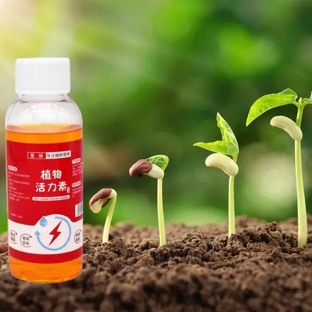 Növénynövekedés-Fokozó 50Ml Növényi Fokozó Gyökérzet Alapú Kiegészítők Díszítő Növények Számára Zöldségek Gyümölcsfák - Image 4