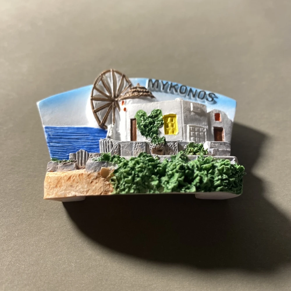 Description Picture 3 of itemEurope Greece 3D Fridge Magnets Tourism Souvenir Refrigerator Magnets Sticker Collection Handicraft Decoration