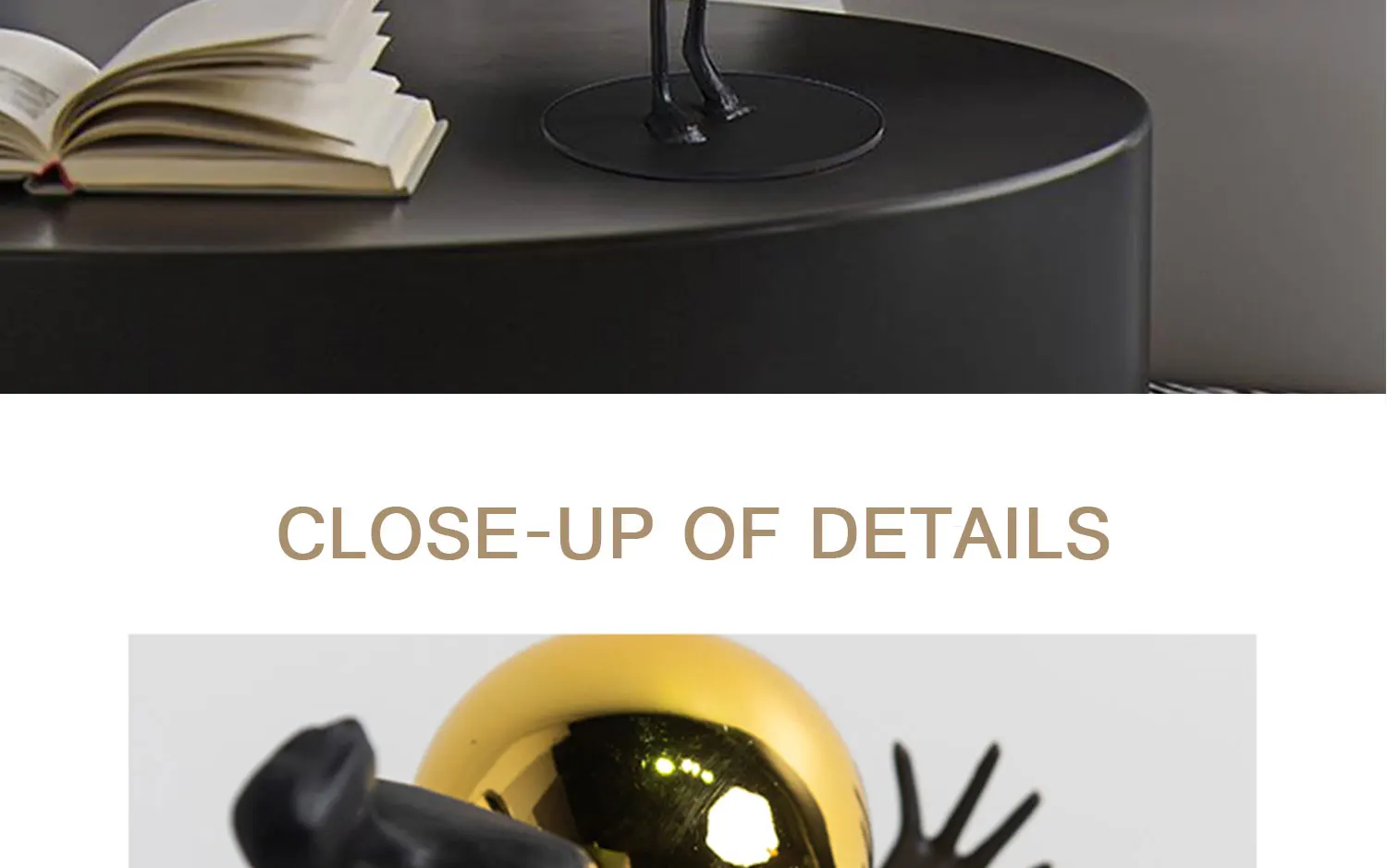 Creativity Figure Statue Modern Abstract Art Metal Iron Art Sculpture Home Decoration Living Room Bedroom Office Desktop Decor