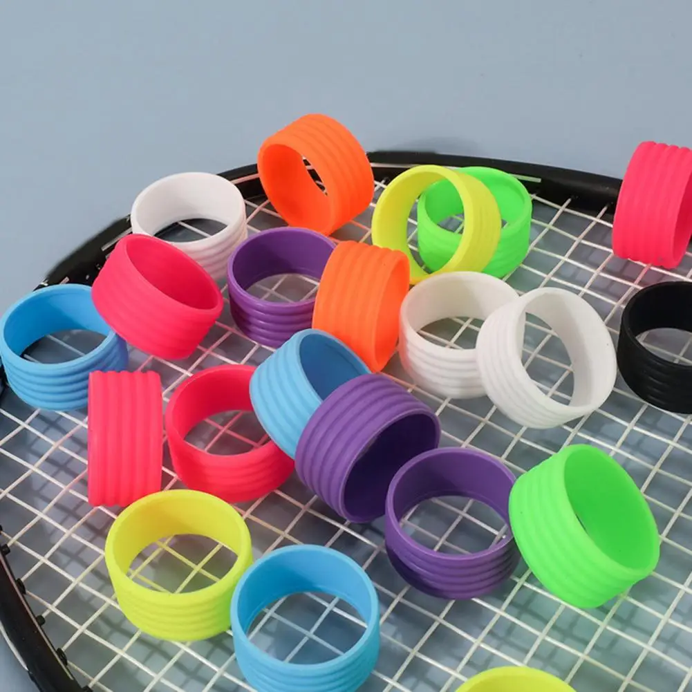 Tennis Overgrip 2Pcs Pickleball Paddle Grip Band Elastic Badminton Table Tennis Racket Anti-slip Ring