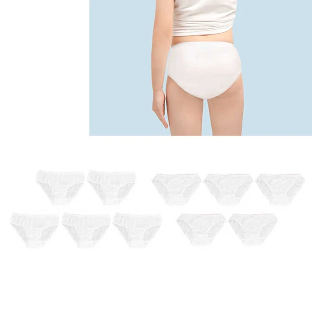 5pcs Children Disposable Underwear Set Soft Pure Cotton Breathable