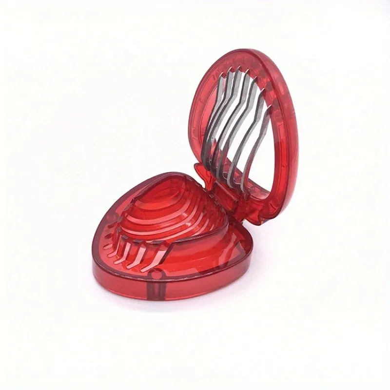 Kitchen Fruit Tools Strawberry Slicer Strawberry Corer Strawberry Peeler Stem Remover Creative Melon and Fruit Slicer