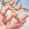 POSHI Fashion Quartz Girls Watch Stainless Steel Simple Women Watch Date Week Waterproof Thin Lady Business Clock  Wristwatch 3