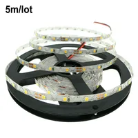 12V 5V LED Strip Light Tape S Shape 2835 60LED/m 5M Flexible Warm White LED Light Strip 12V 5V For Room Bedroom TV Backlight 2