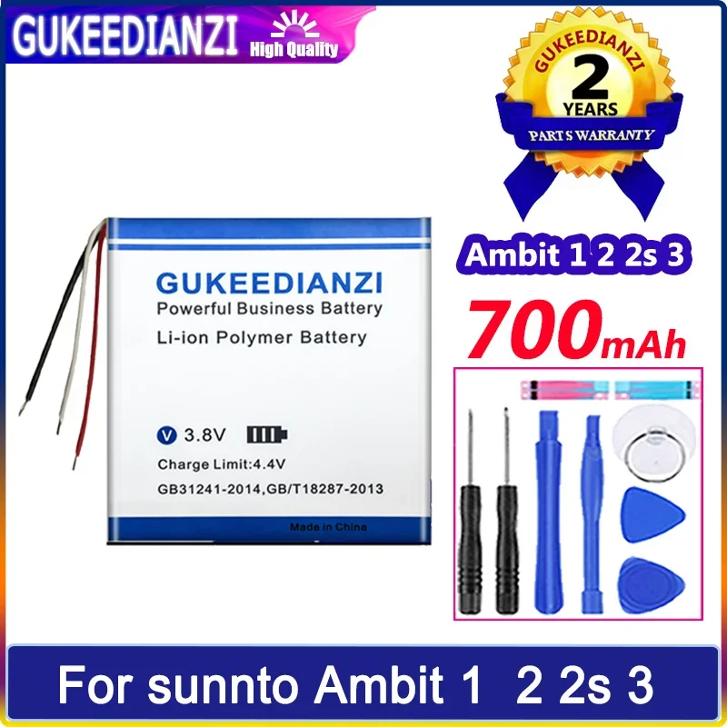 

Аккумулятор GUKEEDIANZI Ambit 1 2 2s 3 700mAh Для sunnto Ambit1 Ambit2 Ambit2S Ambit3 smart watch Batteria