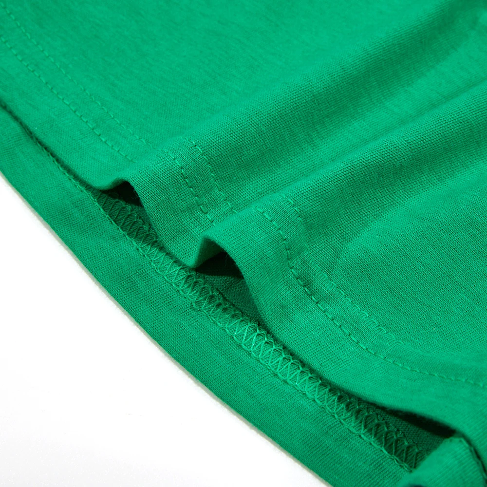 Green Solid Color Clothing Male T Shirts High Quality Cotton Tshirt Summer Casual Cotton Tops Hip Hop Breathable Tee Clothes 4