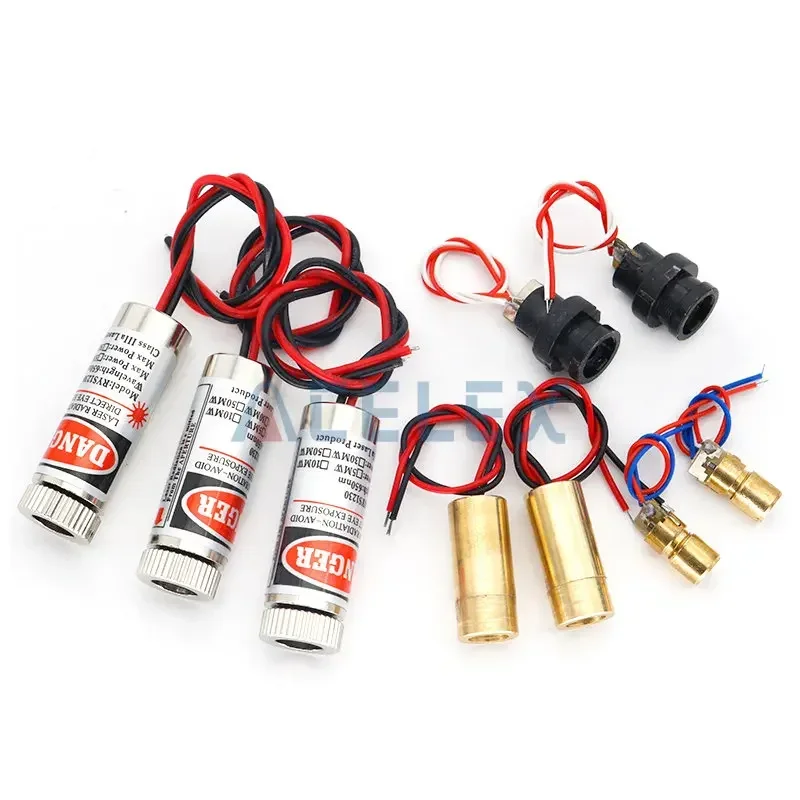 650nm Rot 5mW Lasermodul LM3512 - 3-5V Fokussierbar