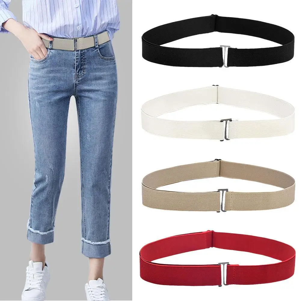 

Elastic Invisible Belt Bulky Sweater Tuck Band Simple Lazy Sweater Jeans Pants Dress Waist Band Adjustable Clothing Accessories