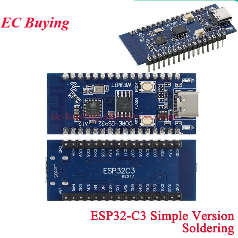 ESP32-C3 PRO Mini SuperMini OLED Null Entwicklung Bord ESP32C3 2,4G WiFi BT Bluetooth-kompatibel Drahtlose Wi-Fi modul Für Arduino – Detail 11
