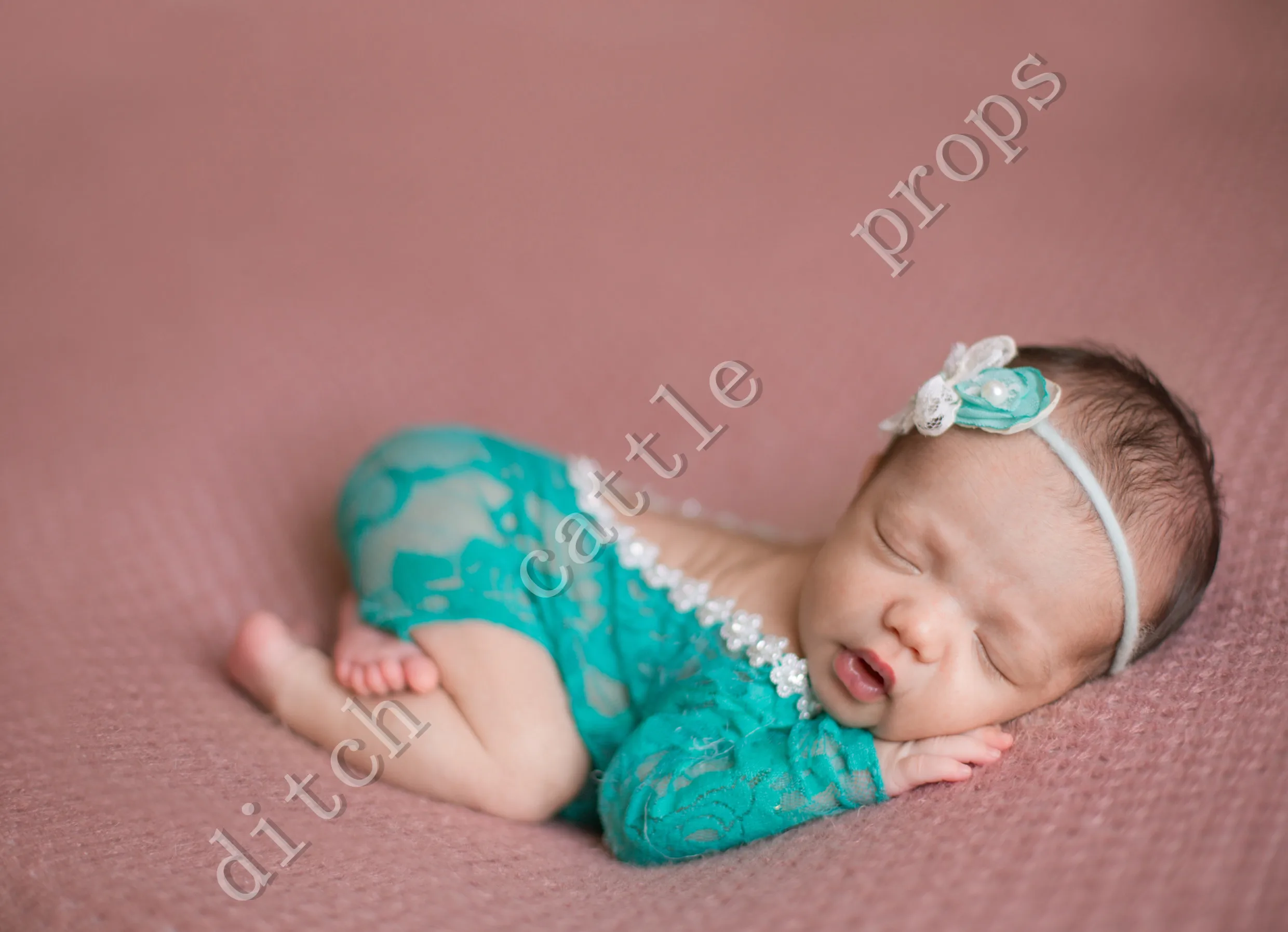 Acrylic Fiber Blanket 50*50cm Stuffer Filler Newborn Photography Background  1Pc